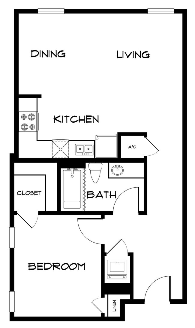 Floorplan - The Lofts at the Municipal