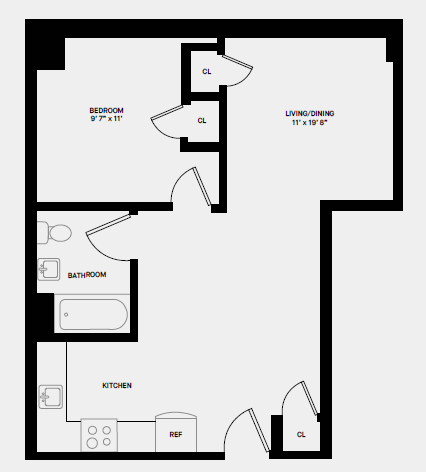 Floorplan - 1134 Fulton Street