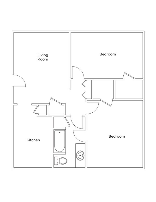 Floorplan - Elkhorn Apartments