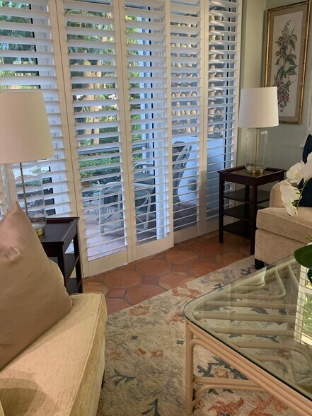 Living Room to Screened Porch - 401 Peruvian Ave