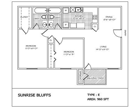 E - Sunrise Bluffs