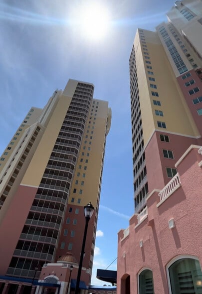 Riviera tower is on the left, view facing West - 2743 1st St