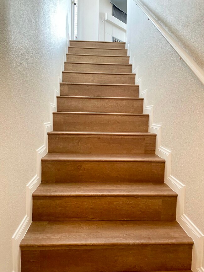 Inside Stairs - 1505 Truett St