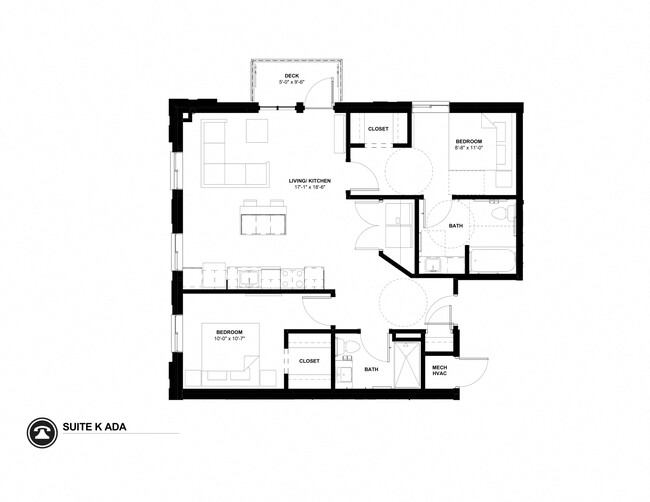 Floorplan - Telegraph Flats