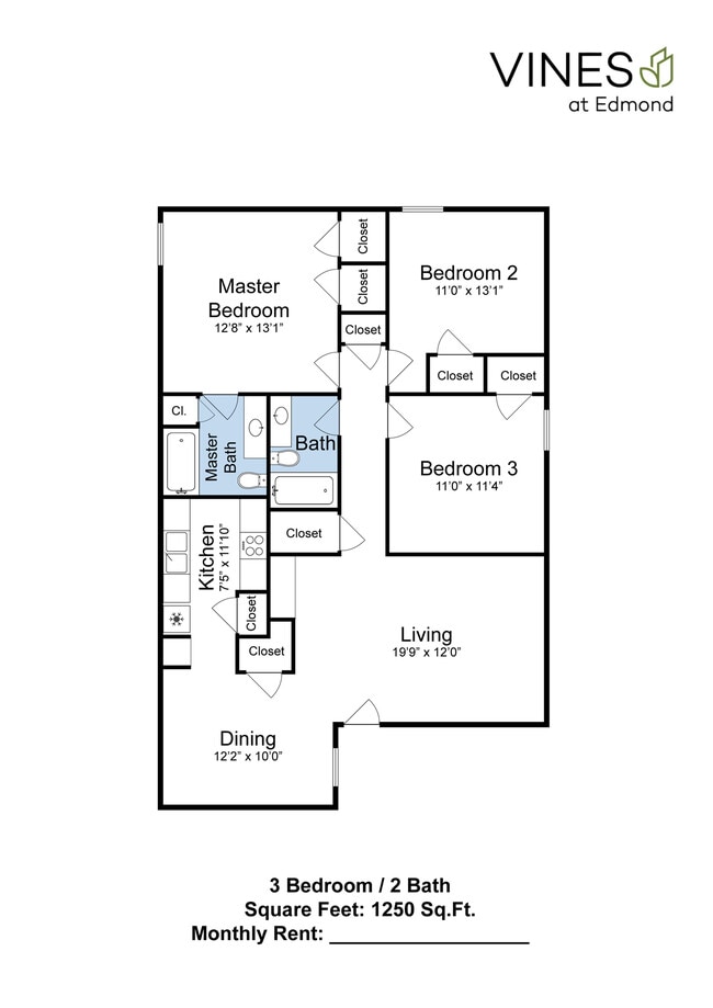 3 x 2 - Vines at Adams