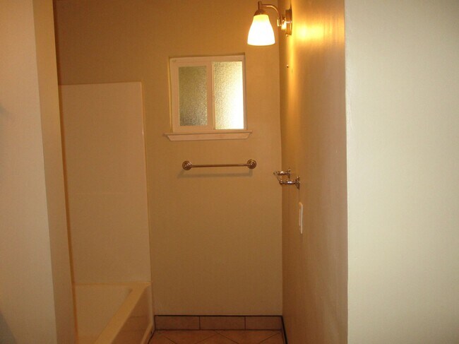 Bath room looking to shower area - 217 El Vista Ave