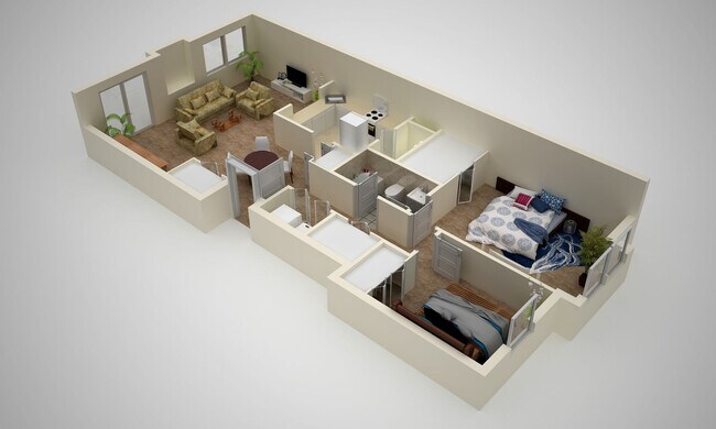Floorplan - Apartments at Iron Ridge