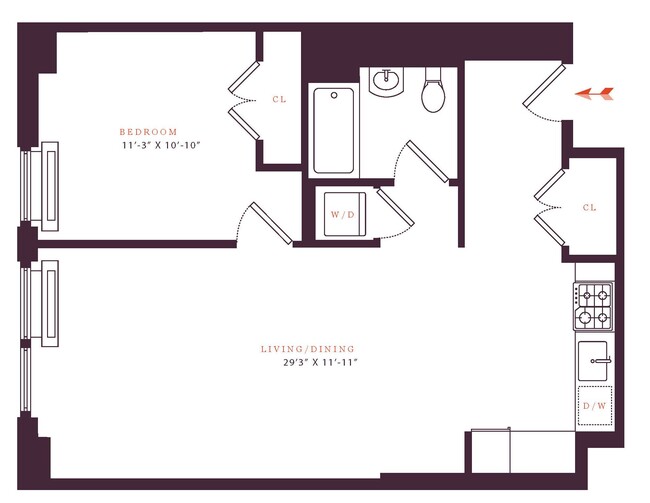 Floorplan - The Nathaniel