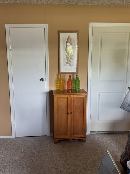 Guest Quarters Doors to Laundry and Pantry - 150 E Los Mangos