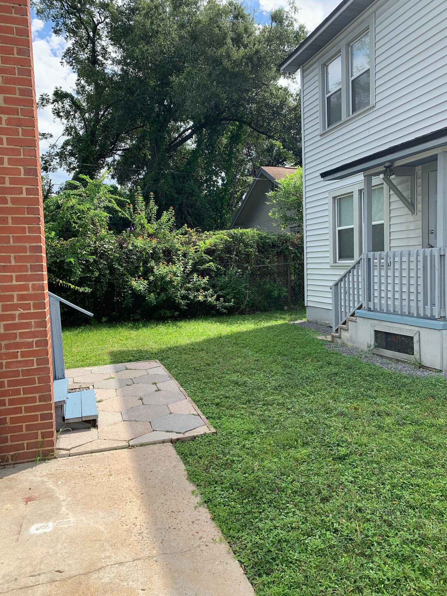back yard - 2243 Gilmore St