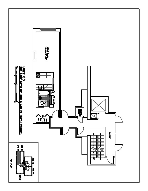 Floorplan - 225 East 85th Street- 1 Month Free