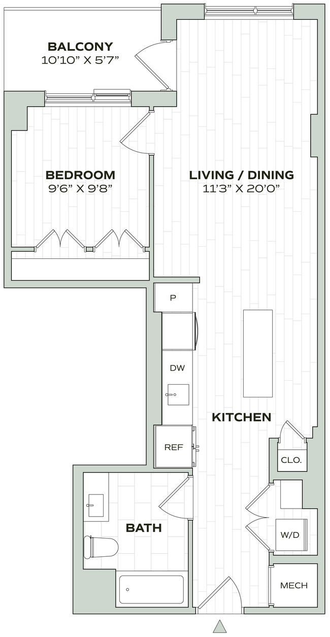 Floorplan - Alula at Bridge District