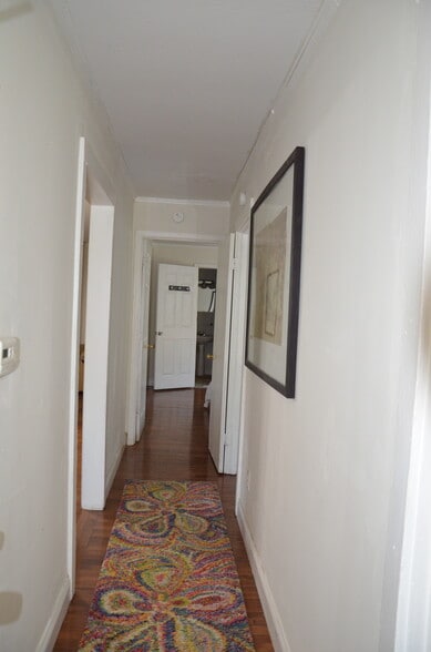 Hall from guest bath - 115 Phipps St