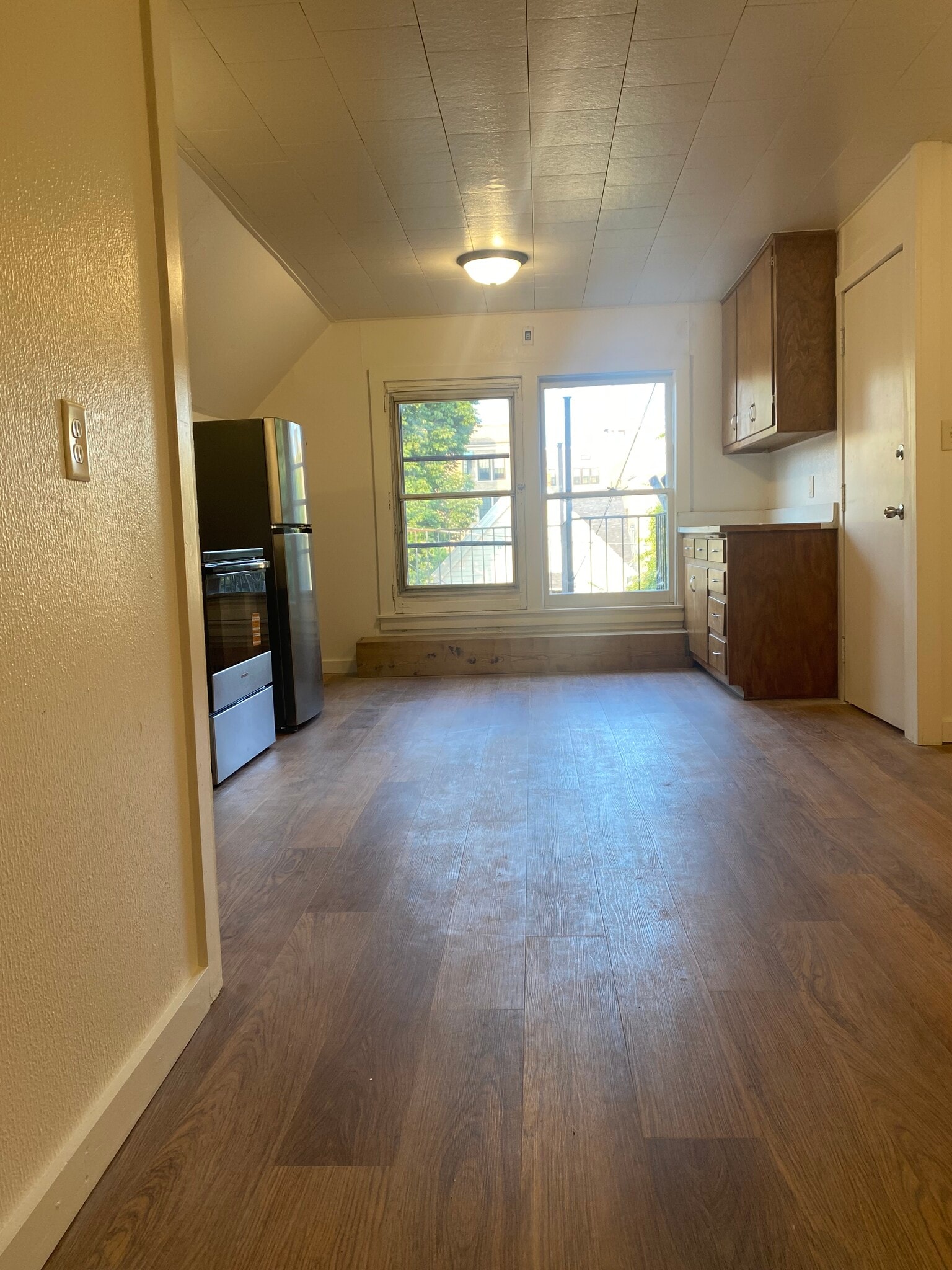 newly completed vinyl plank wood - 2550 N 45th St