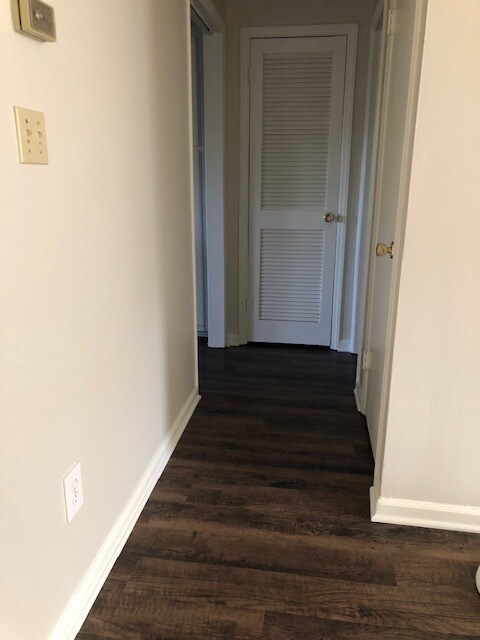 Downstairs hall to half bath - 211 E Northpoint Avenue