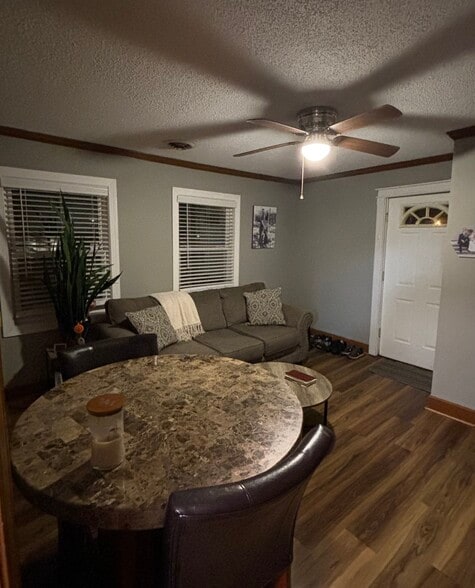 Fully Furnished Living Room - 121 S Hellier St