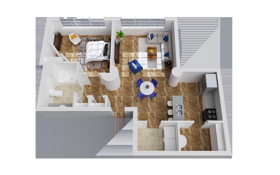 Building Photo - Teweles Seed Tower Apartments