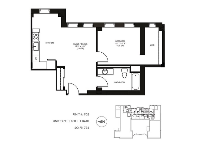 Floorplan - Somerset Place Apartments