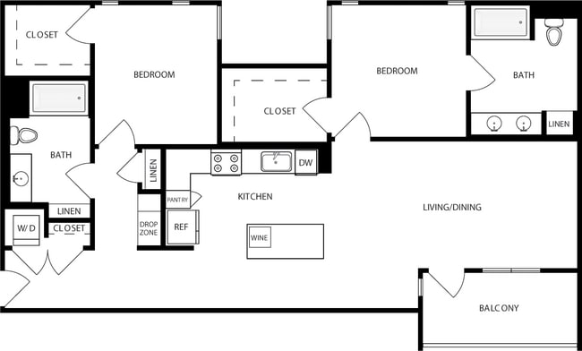Floorplan - Mara Pacific Beach
