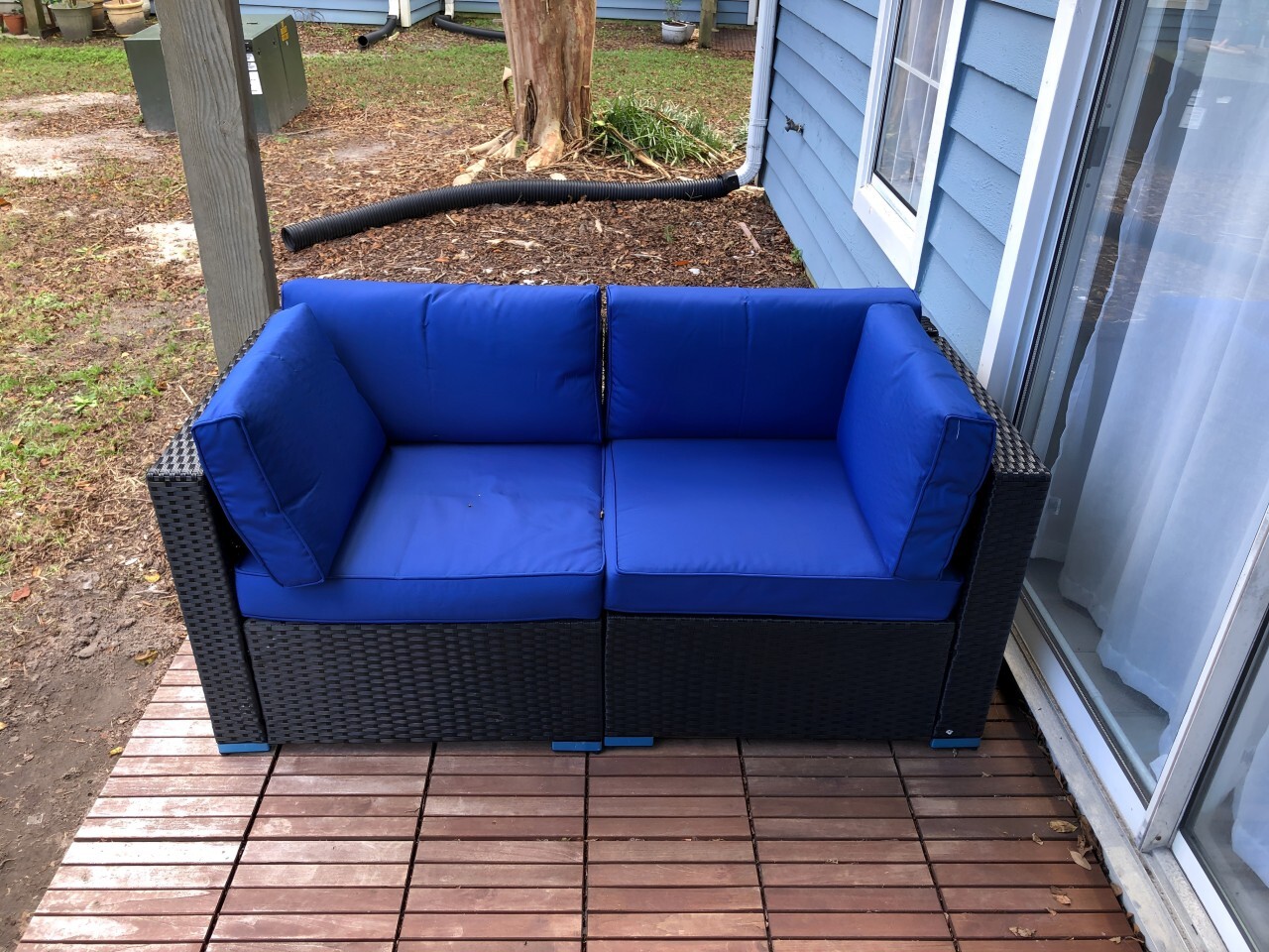 Private patio - 4220 Wilshire Blvd