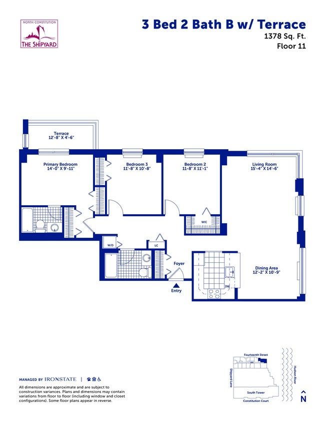 Floorplan - The North Constitution