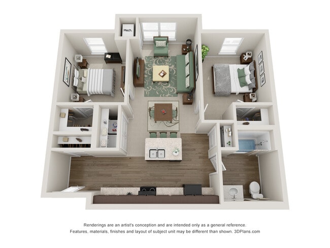 Floorplan - Omega Senior Lofts