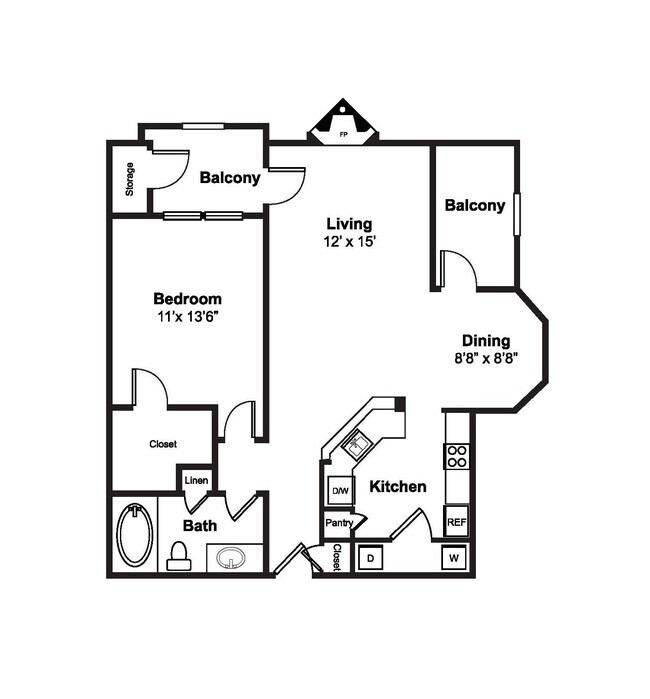 Floorplan - Windsor Westbridge