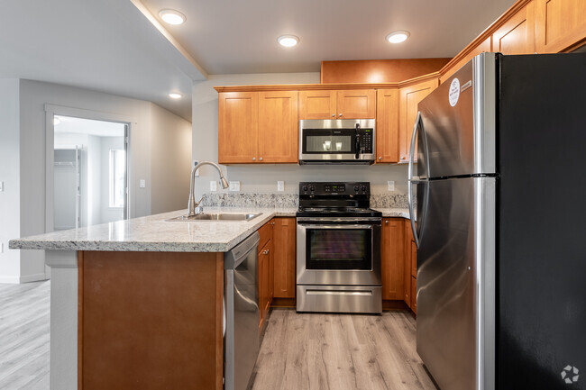 Kitchen - Gray Finish