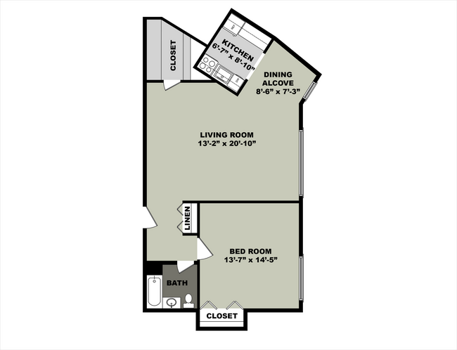 Floorplan - Thomas Wynne Apartments