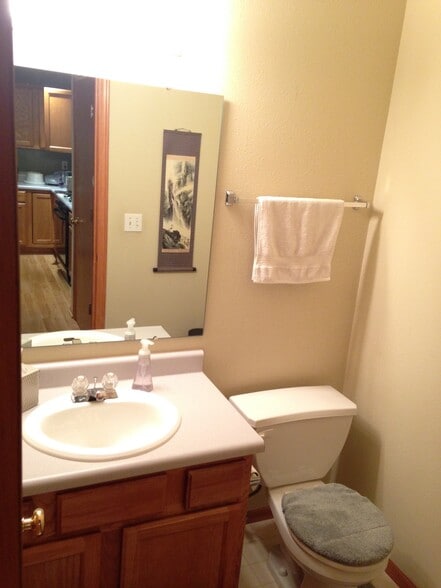 Powder room on first floor - 2738 Irving Avenue