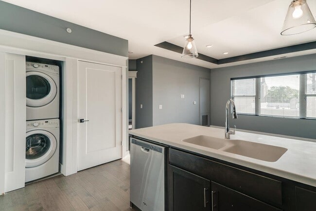 Our open-concept living spaces are designed for modern living, with high-end finishes and thoughtful details. - The Helen