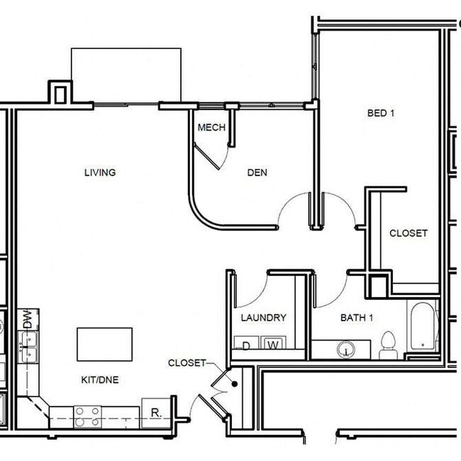 Floorplan - Crossroads at Elm Creek