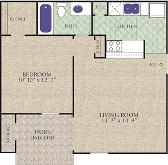 Floorplan - Southern Oaks