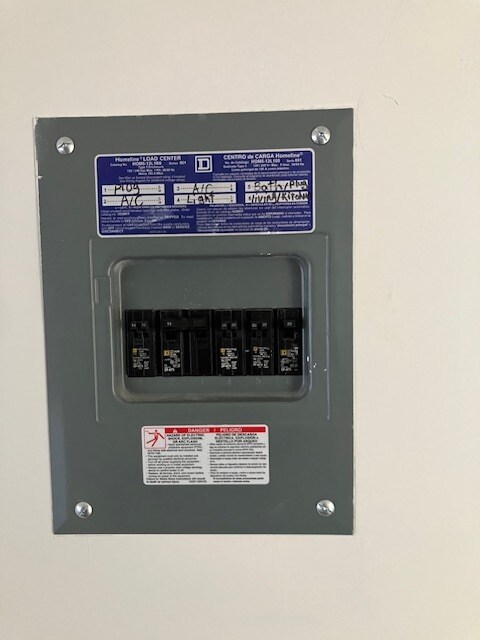 New electrical panel for those working from home - 1123 S Wooster St