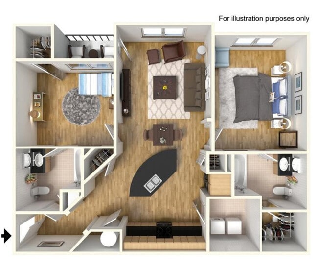 2 Bed/2 Bath - Prestige at Barker Cypress