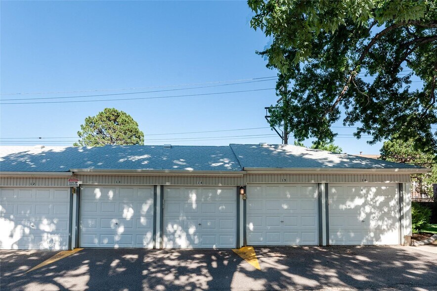 Garage immediately behind the building. - 600 S Clinton St
