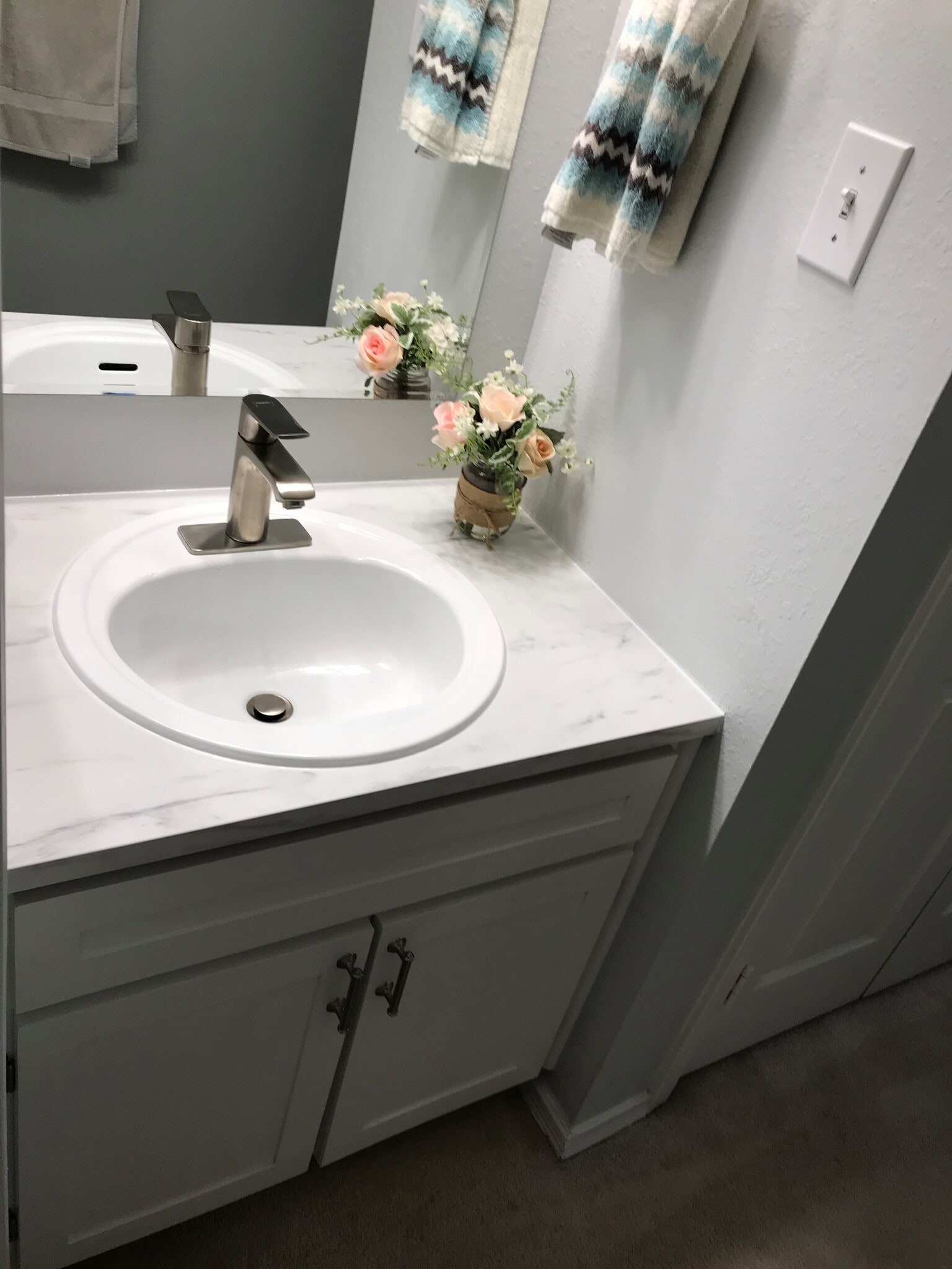 Guest bath vanity - 3313 Wyndham Cir