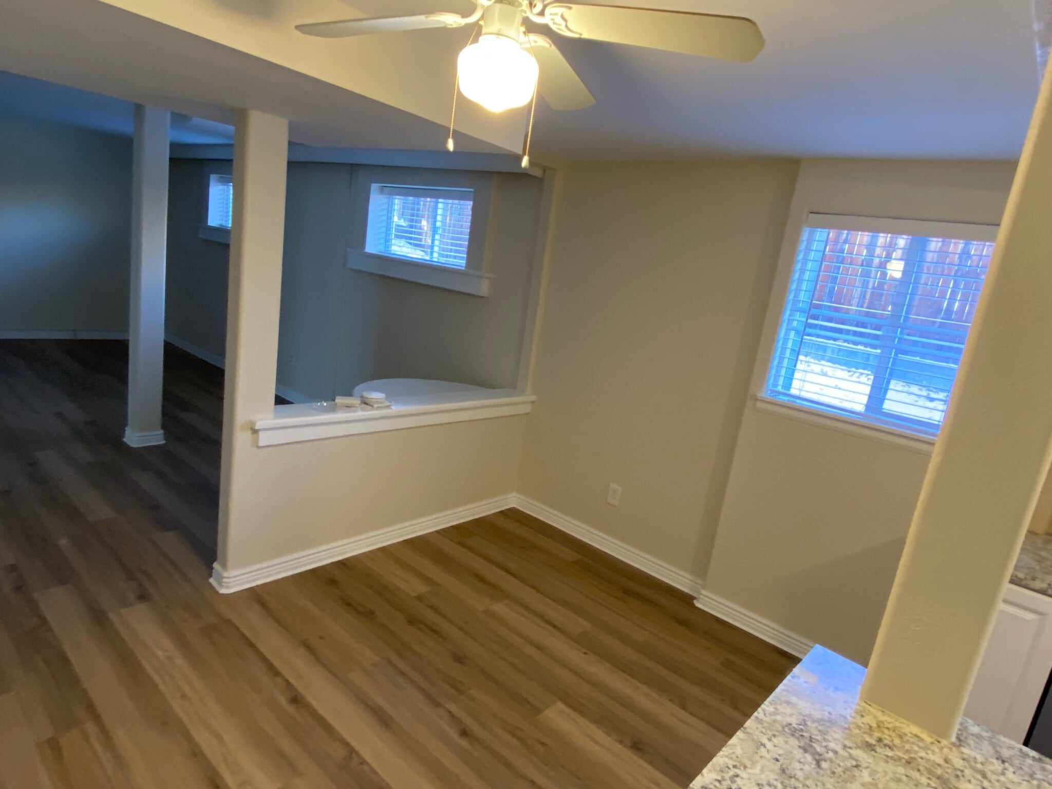 Dining and living areas - 111 Washington Ave