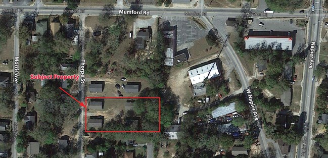 Aerial Photo - 3561-3569 Thorpe St