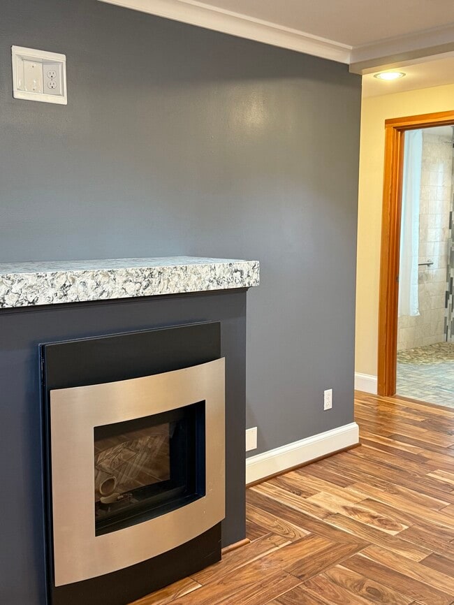 Unit 1 Fireplace - 1510 NE 170th St