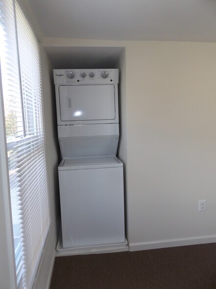 Washer and Dryer in the apartment - 766 Central Ave