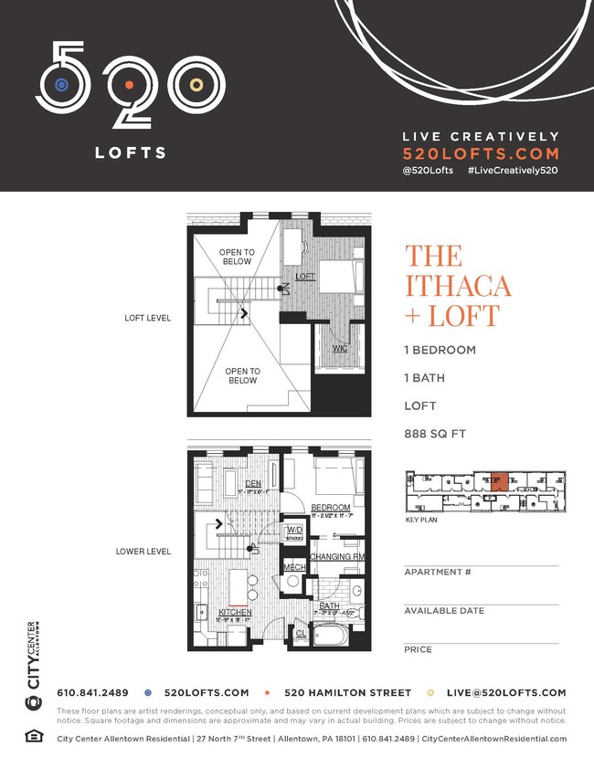 Floorplan - 520 Lofts