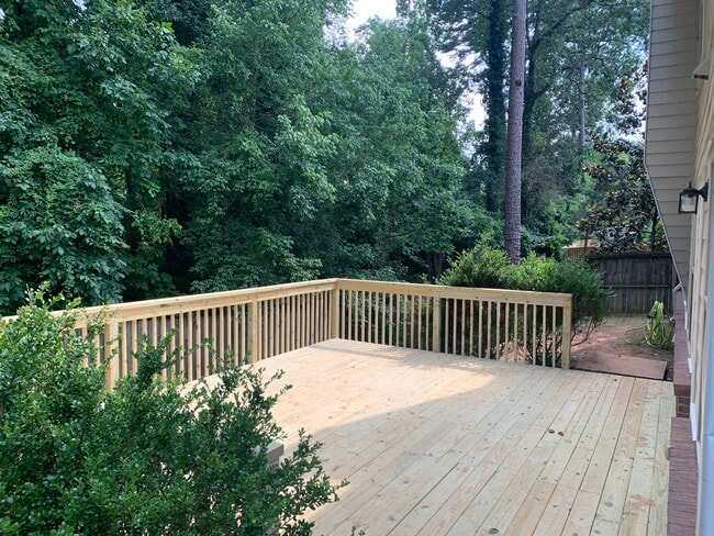 Back deck - 1925 Gregory Run NE