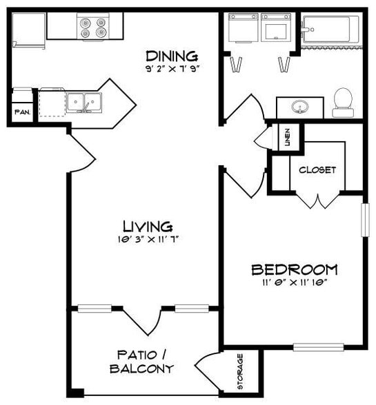Interior Photo - Residence at Lake Jackson