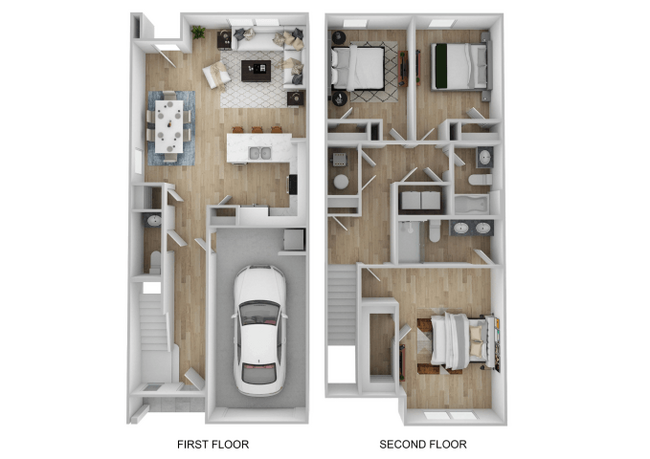 Floorplan - Villas at North Park