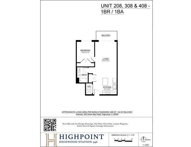 Floorplan - HIGHPOINT Highwood Station 546