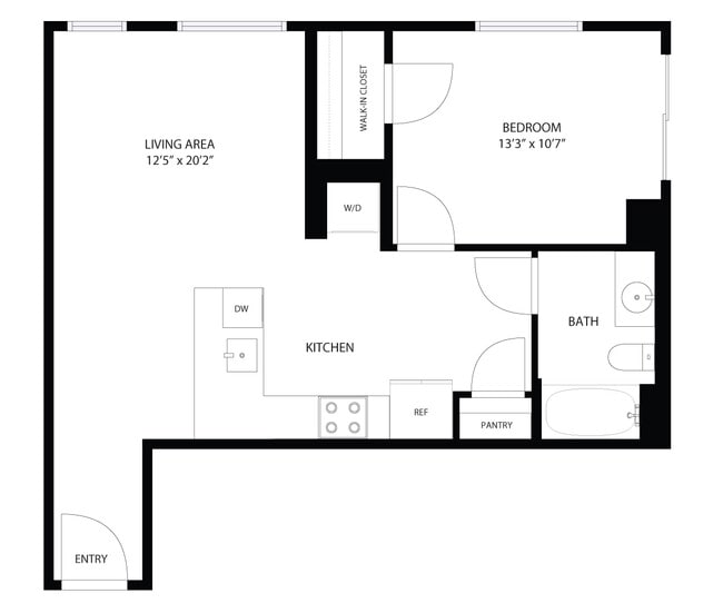 Floorplan - Evo on Emerson