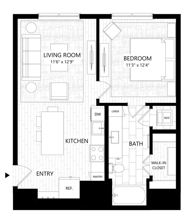 Floorplan - The Everett Nashville Yards