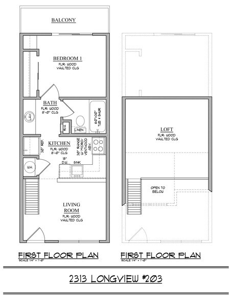 Floor Plan - 2313 Longview St