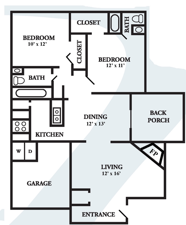 Floorplan - The Robinson on Melrose